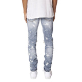 Ripped Men's Jeans Fashion Slim Stretch