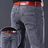 Spring And Autumn Slim Fit Skinny Stretch Fashion Trendy Handsome Casual Boy Jeans