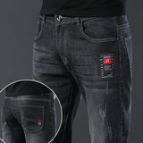 Spring And Autumn Slim Fit Skinny Stretch Fashion Trendy Handsome Casual Boy Jeans